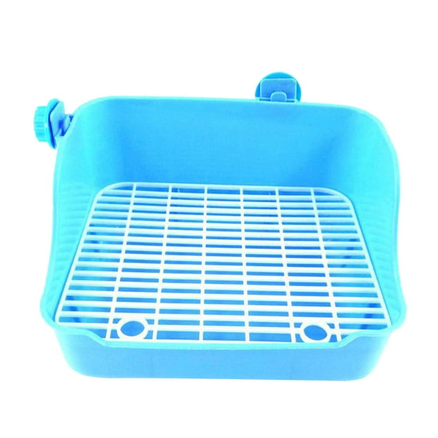 Litter Tray Toilet,Rabbit for Cage Corner ,Pet Litter Pan Trainer Bunny