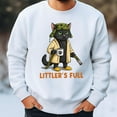 thumbnail image 1 of Litter’s Full Funny Christmas Cat Sweatshirt – Cute Holiday Cat Lover Pullover, Festive Pet Humor Shirt, 1 of 5