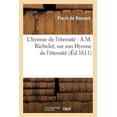thumbnail image 1 of L'Hymne de L'Eternite, Commente Par Nicolas Richelet - A M. Richelet, Sur Son Hymne de L'Eternite, 1 of 1