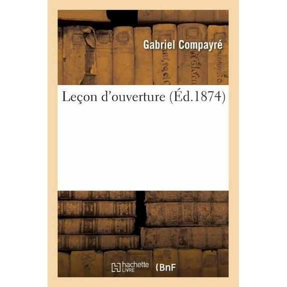 Litterature: Leçon d'Ouverture (Paperback)