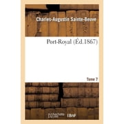 Litterature Port-Royal. T. 7, Paperback