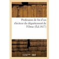 thumbnail image 1 of Profession de foi d'un, 1 of 1