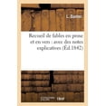 thumbnail image 1 of Litterature: Recueil de Fables En Prose Et En Vers: Avec Des Notes Explicatives Sur Les Mots Les Moins : Familiers Aux Enfants, Pour Les Aider À Arriver Au Sens Des Phrases (Paperback), 1 of 1