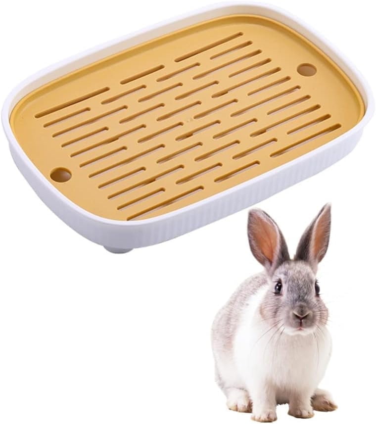 Litterbox, Bunny Litter Box, Potty Trainer Corner Litter Box Pet Pan