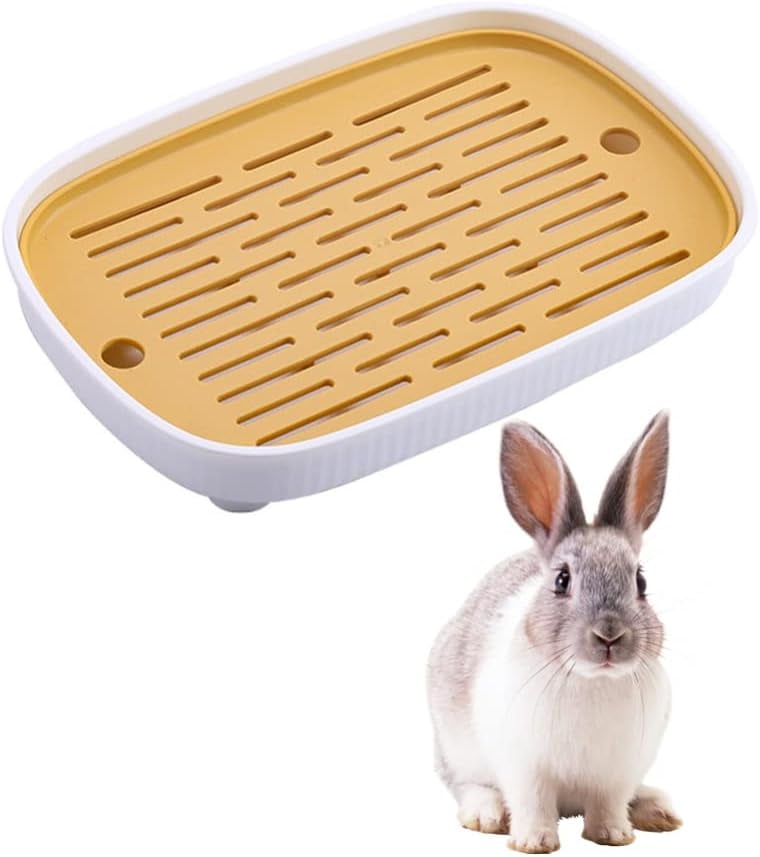 Litterbox, Bunny Litter Box, Potty Trainer Corner Litter Box Pet Pan