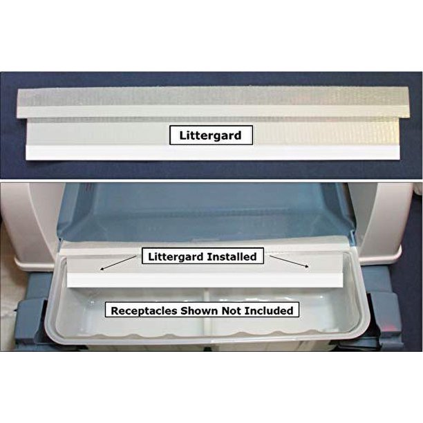 Littergard Eliminates Litter & Waste Under Littermaid Receptacle