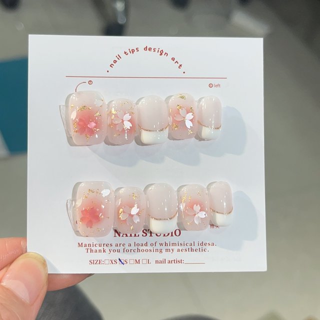 [Little Actress] Varied Sakura Blush French Cherry Blossom Pure worn