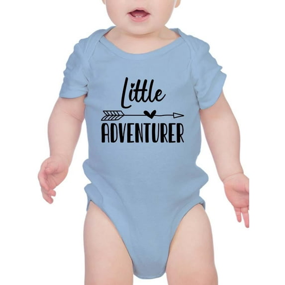 Little Adventurer Arrow W Heart Bodysuit Infant -Smartprints Designs, 24 Months