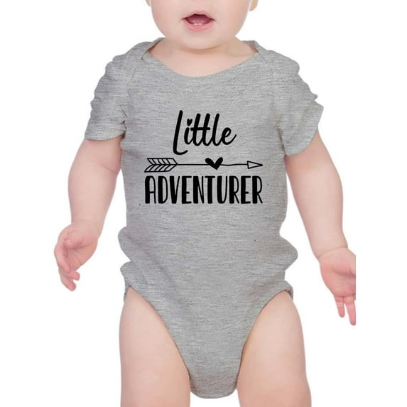 Little Adventurer Arrow W Heart Bodysuit Infant -Smartprints Designs, 6 Months