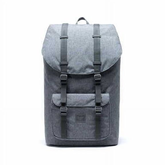 Little America Backpack Raven Crosshatch/Black Rubber One Size