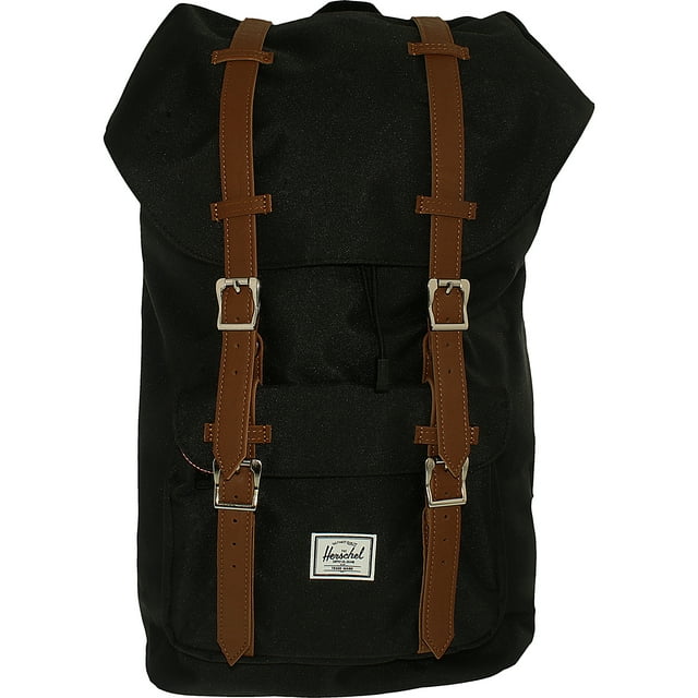 Little America Laptop Backpack - Black