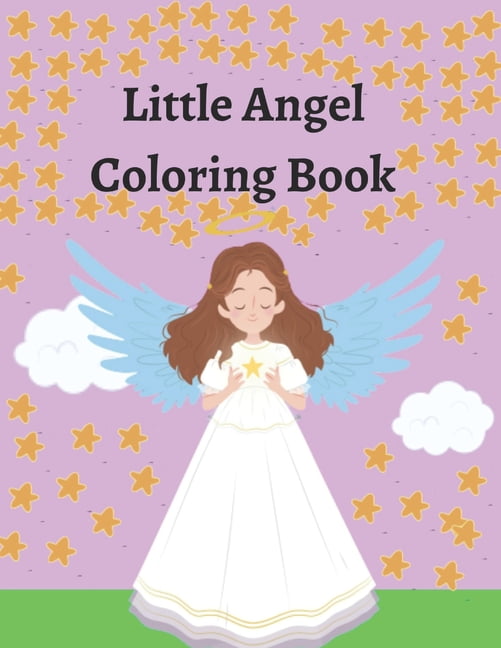 Beautiful Angels Coloring Book For Adult: fantasy Angel Adult Coloring Book  for Women, Amazing Angels Designs for Stress Relieving and Relaxation.  (Paperback)