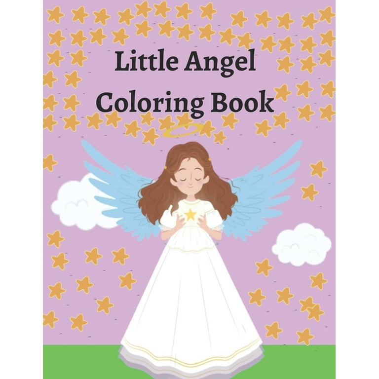 Coloring Book Pages Of Angels
