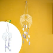 Little Angel Feathers Wind Chime Stained Glass Handmade Original And Exclusive D