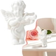 thumbnail image 1 of Little Angel Statues Mini Small Resin Angels Figurines for Home Decor （C）, 1 of 5