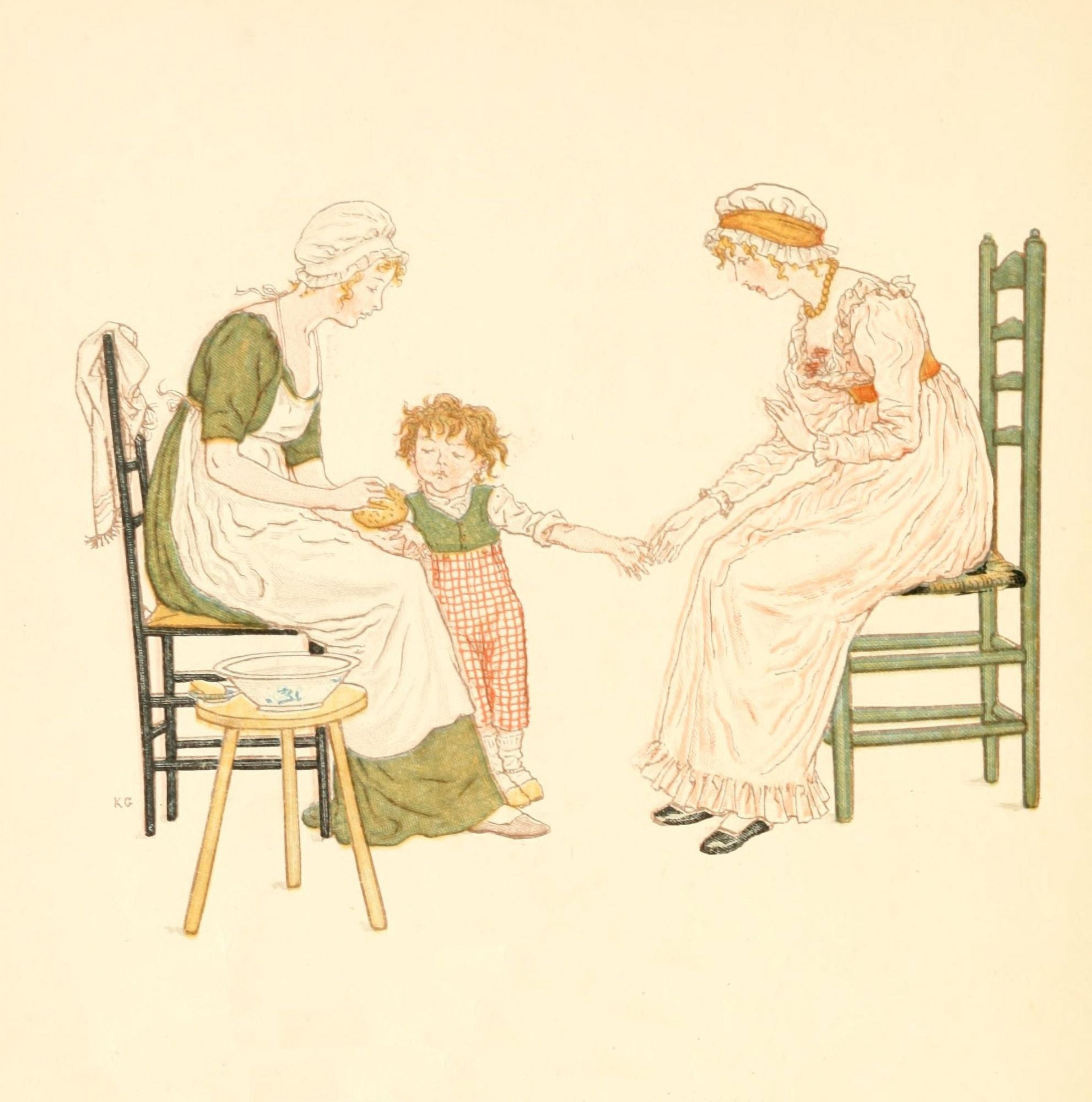Little Ann & other Poems 1890 Dirty Jim Canvas Art - Kate Greenaway (24 x 36)