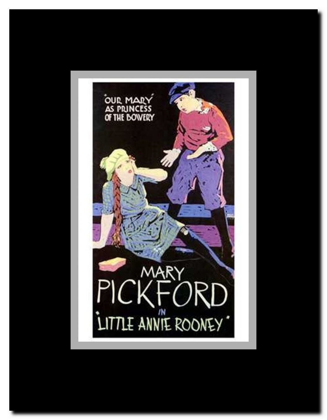 Little Annie Rooney Framed Movie Poster