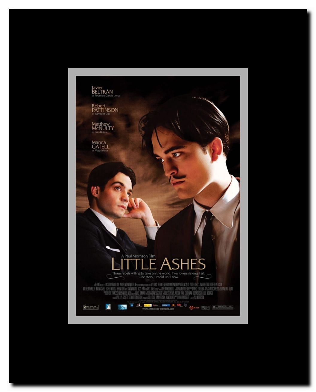 Little Ashes Framed Movie Poster