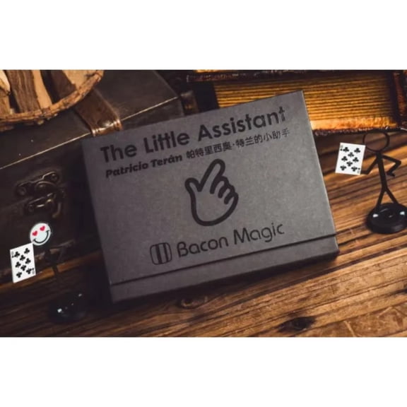 Little Assistant By Patricio Teran Card Revelation Magic Tricks Mini Deck Change Card Gimmick Props Close Up Street Magician Fun