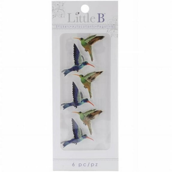 Little B Mini Stickers-hummingbirds