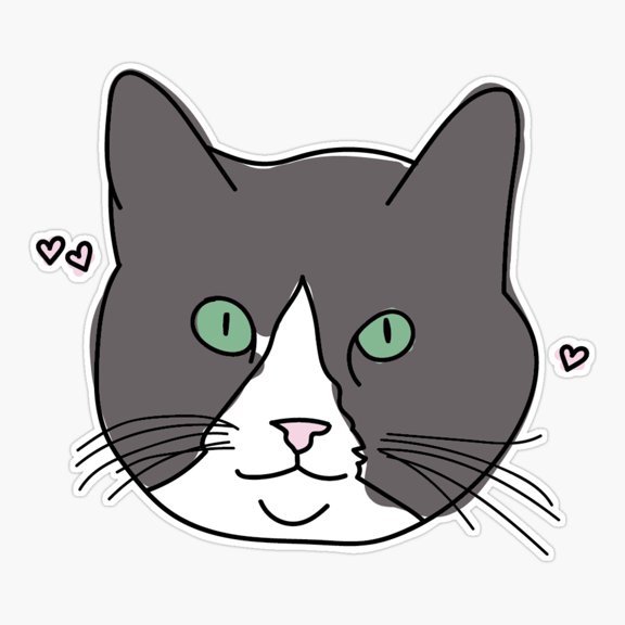 Little B Minimal Lettering Sticker