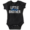thumbnail image 1 of Little Baby Brother Cute Announcement Bodysuit Jumper Boys Infant Baby Brisco Brands 18M, 1 of 6