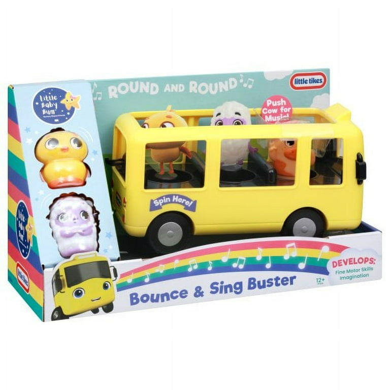 Little Baby Bum Bounce Sing Buster School Bus Musical Vehicle Playset