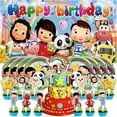 thumbnail image 1 of Little Baby Bum Plates Birthday Party Supplies Decor Decorations Background Backdrop Banner, 1 of 6
