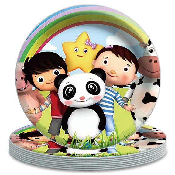 Little Baby Bum Plates Party Supplies Birthday Decorations Tableware Disposable Dinnerware