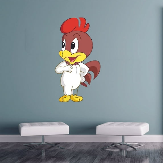 Little Baby Chicken Cute Adorable Cartoon Character Wall Art Vinyl Sticker Mural Baby Kids Room Bedroom Nursery Kindergarten House Home Wall Art Decor Removable Peel and Stick Durable 40x20 inch