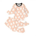 thumbnail image 1 of Little Baby Christmas Outfit Boys Kids Pajamas Cotton Long Sleeve Matching Holiday Set Girls Kids Xmas Jammies Size 6-7T, 1 of 1