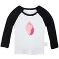 thumbnail image 1 of Little Baby Cute T shirt For Baby, Newborn Babies Animal Conch T-shirts, Infant Tops, 0-24M Kids Graphic Tees Clothing (Long Black Raglan T-shirt, 18-24 Months), 1 of 4
