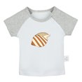 thumbnail image 1 of Little Baby Cute T shirt For Baby, Newborn Babies Animal Conch T-shirts, Infant Tops, 0-24M Kids Graphic Tees Clothing (Short Gray Raglan T-shirt, 0-6 Months), 1 of 4