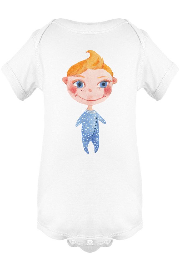 Little Baby Kid Blue Clothes Bodysuit Infant -Image by Shutterstock, Newborn