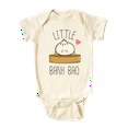 thumbnail image 1 of Little Banh Bao Cute Baby Bodysuit Shirt Premium Custom Clothes Unisex Baby Gift for Mom Newborn 18m Natural, 1 of 1