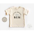 thumbnail image 1 of Little Beach Bum Toddler Shirt - Retro Summer Kids Tee - Summer Vacation Natural Toddler Tee, New Born, Baby Shower Gift, New Parents Gift, 1 of 3