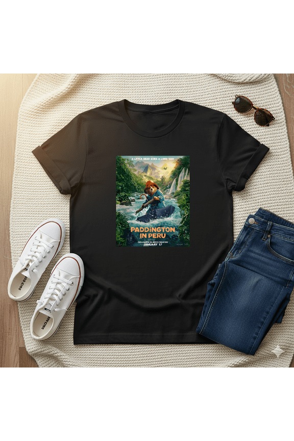 Little Bear Paddington Peru Movie Exclusive 2025 Release Unisex T-Shirt V50051, up to size 5XL