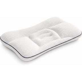 Little Bear Posture Pillow, Zoned Neck Support Pillow with Dual-Sided Breathable Cover, Ergonomic Pillow for Bedtime, Nap Time, Year-Round Comfort