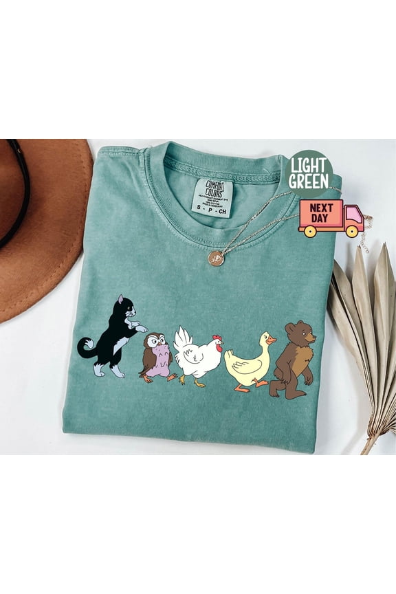 Little Bear Shirt, Cute Shirt, Animal Lover T-Shirt, Animal Kids, Mom Shirt, Animated TV Show Shirt, Gift, Cute Animal Shirt