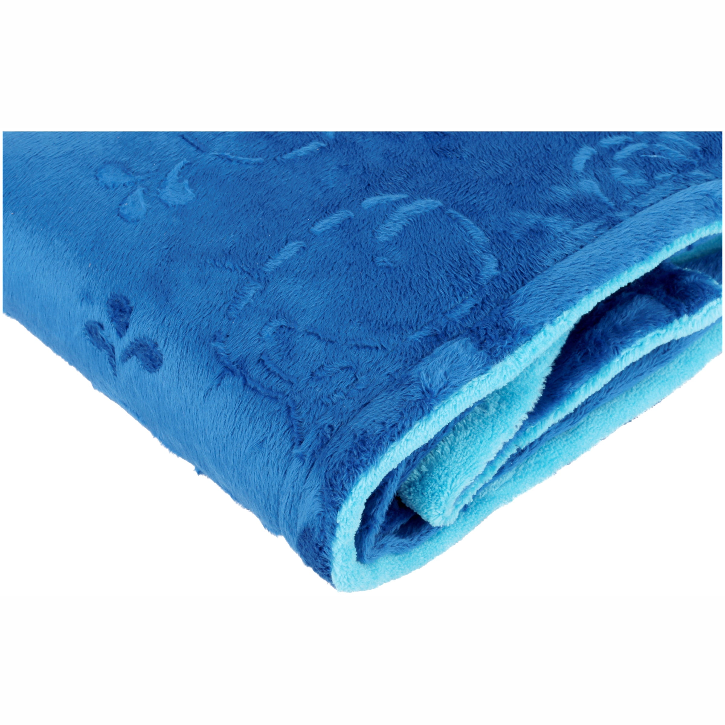 Little Bedding by Nojo® Sheared Velboa Boy Blanket