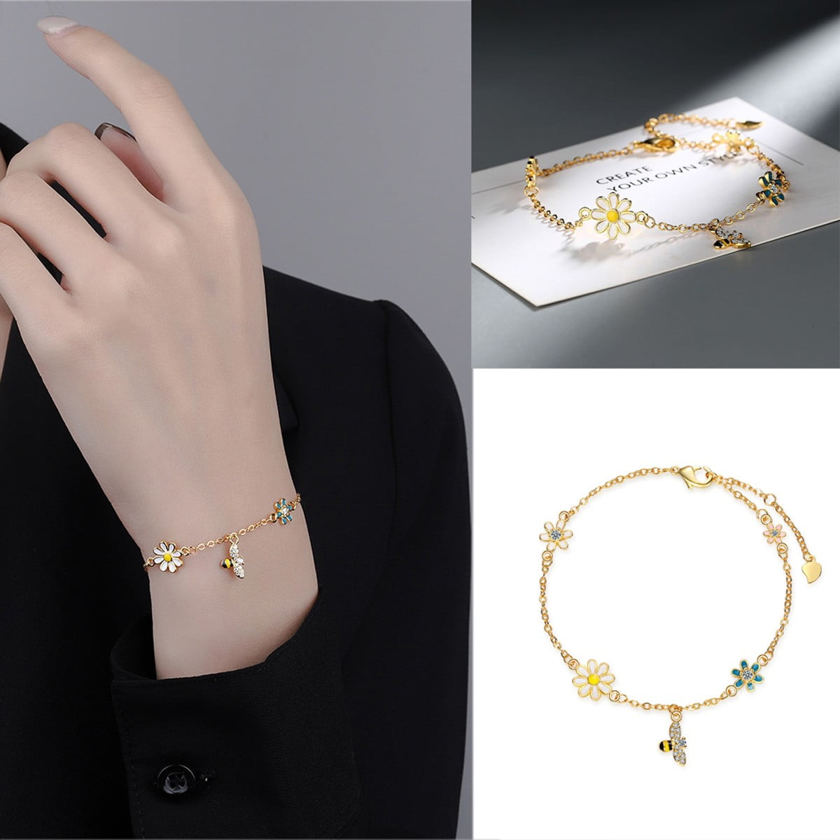 Pendant Bracelet | Party Jewelry | Chain - Silver Color Chain Simple  Bracelets Women - Aliexpress
