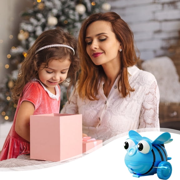 Little Bee Somersault Rolling Toy, Clocking Chain Action Interactive Toy, Early Education Puzzle Game, Indoor Outdoor Fun, Cute Animal Mechanical Toy, Hand Eye Coordination Play