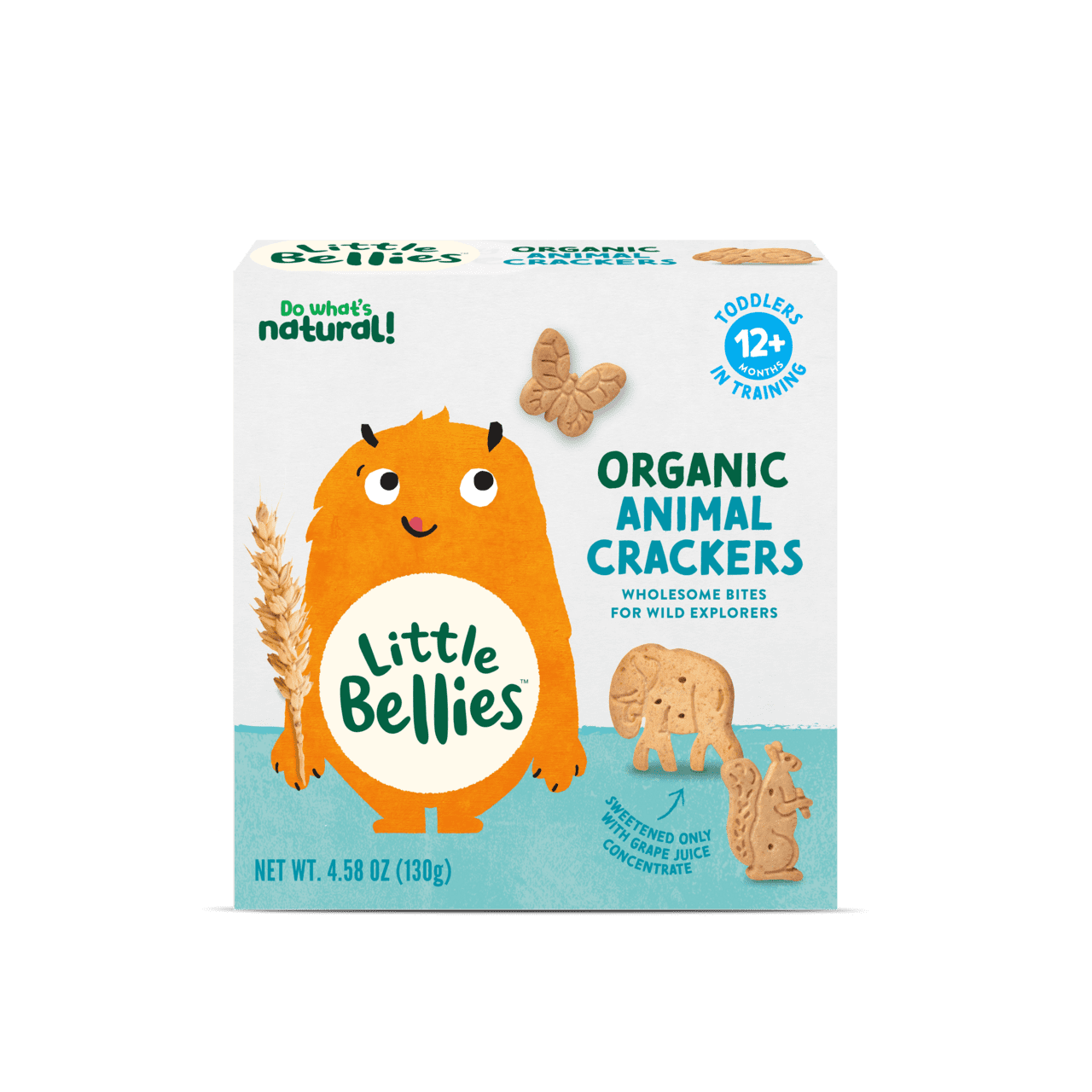 Little Bellies Organic Animal Crackers 4.58 oz