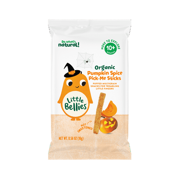 Little Bellies Organic Pumpkin Spice Pick-Me Sticks .56 oz