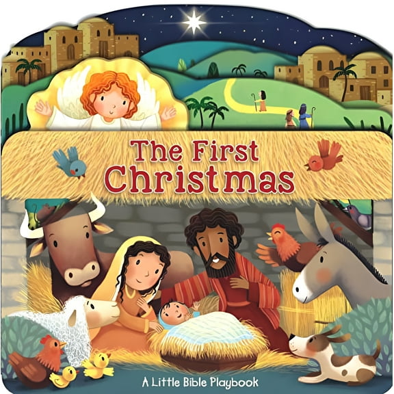 Little Bible Playbook: The First Christmas (Board book)