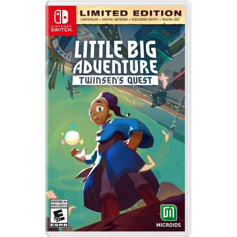 Jeu Nintendo Switch Little Big Adventure Limited Edition - Neuf Sous Blister 2024