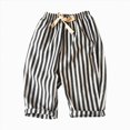 thumbnail image 1 of Little/Big Boys Fashion Comfortable Casual Pants Toddler Kids Daily Sweatpants 2T 3T 4T 5T 6T 7T Children Black,1-2 Years, 1 of 9