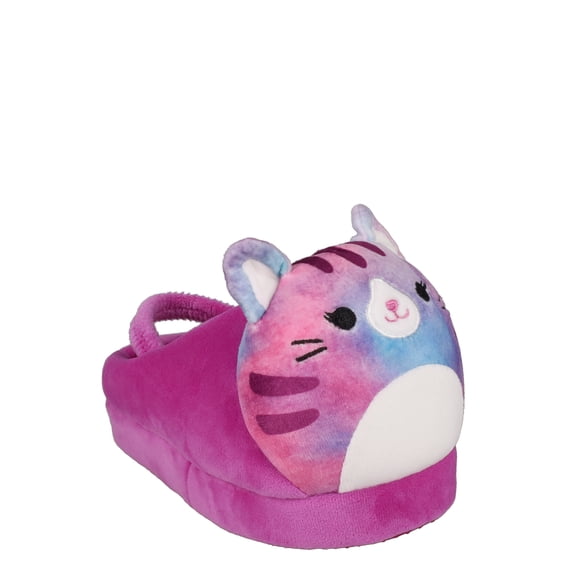 Little & Big Kids Squishmallows Eloise the Cat Purple slipper