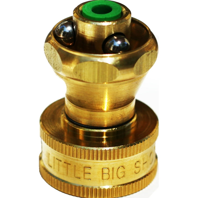 Brass Hose Nozzle - Made in the USA