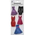 thumbnail image 1 of Little Birdie 3D Embellishments 5/Pkg-Party Wardrobe, 1 of 1